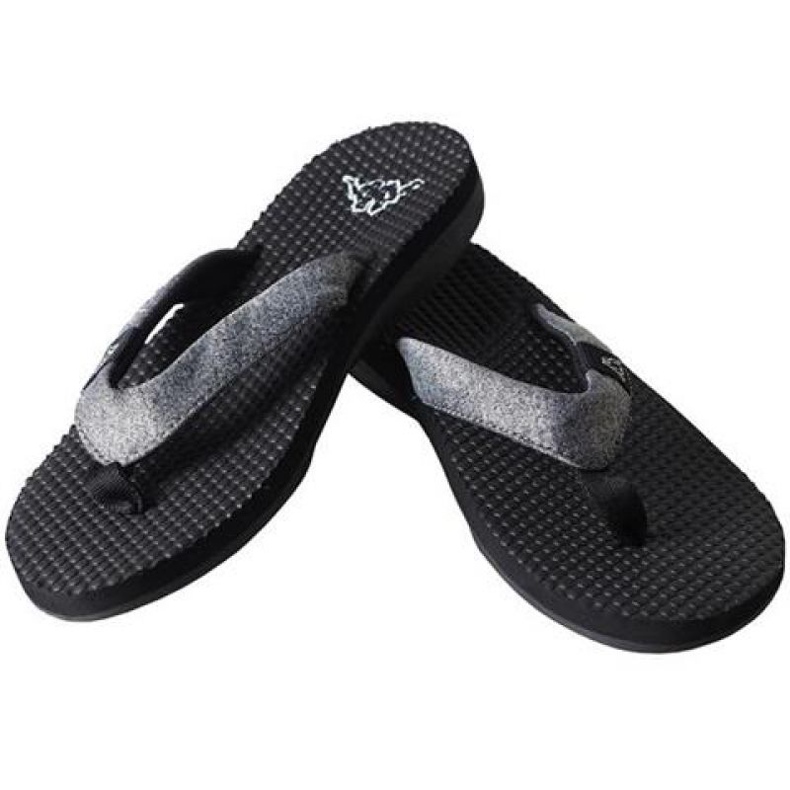 Kappa Cally W 242834 1611 Flip-Flops schwarz grau