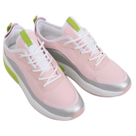 Rosa Damen Sportschuhe YK106 GRAU / PINK