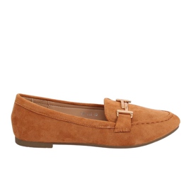 Damen-Loafer camel 99-13A Camel braun