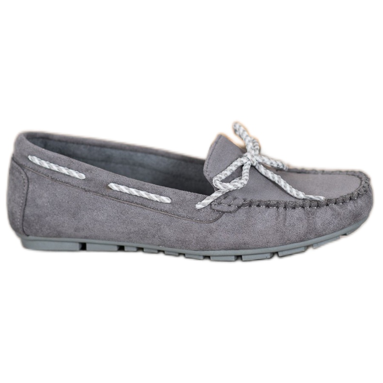 Lässige VINCEZA Loafer grau