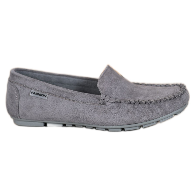 Klassische VINCEZA Loafer grau