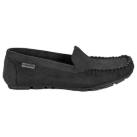 Klassische VINCEZA Loafer schwarz