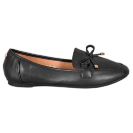 Clowse Elegante schwarze Ballerinas