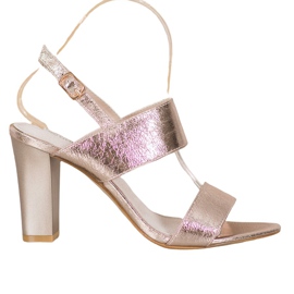 Goodin Stylische Sandalen gelb