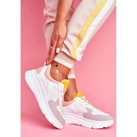 BUGO Sportschuhe in Weiß und Rosa B0-545