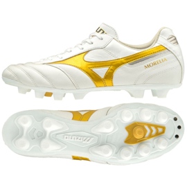 Mizuno Morelia Ii Elite M P1GA200350 Fußballschuhe mehrfarbig weiß