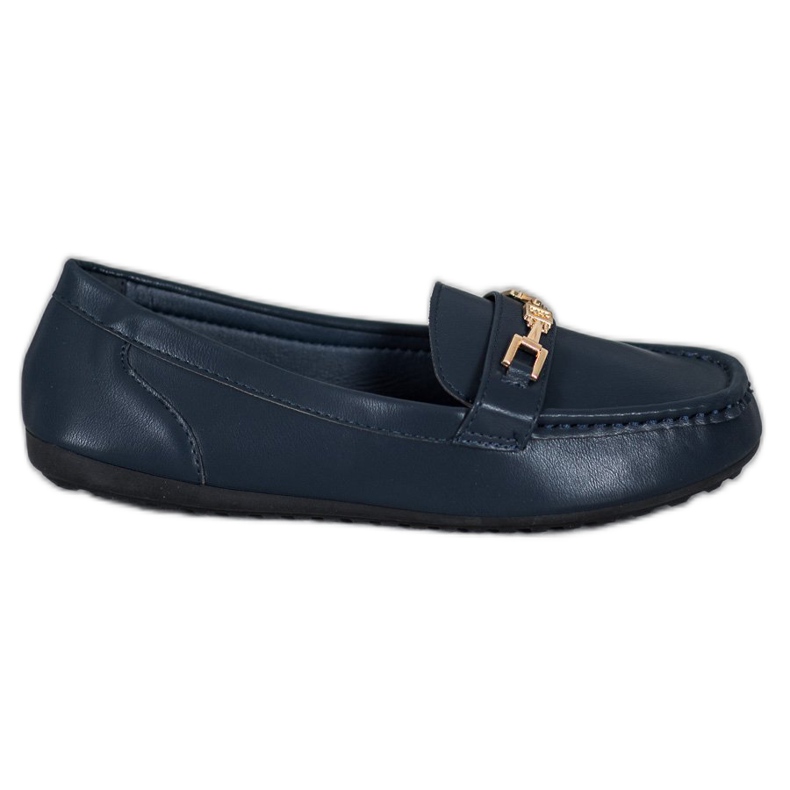 Fama Elegante marineblaue Loafer