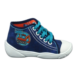 Befado Kinderschuhe 218P054 marineblau blau