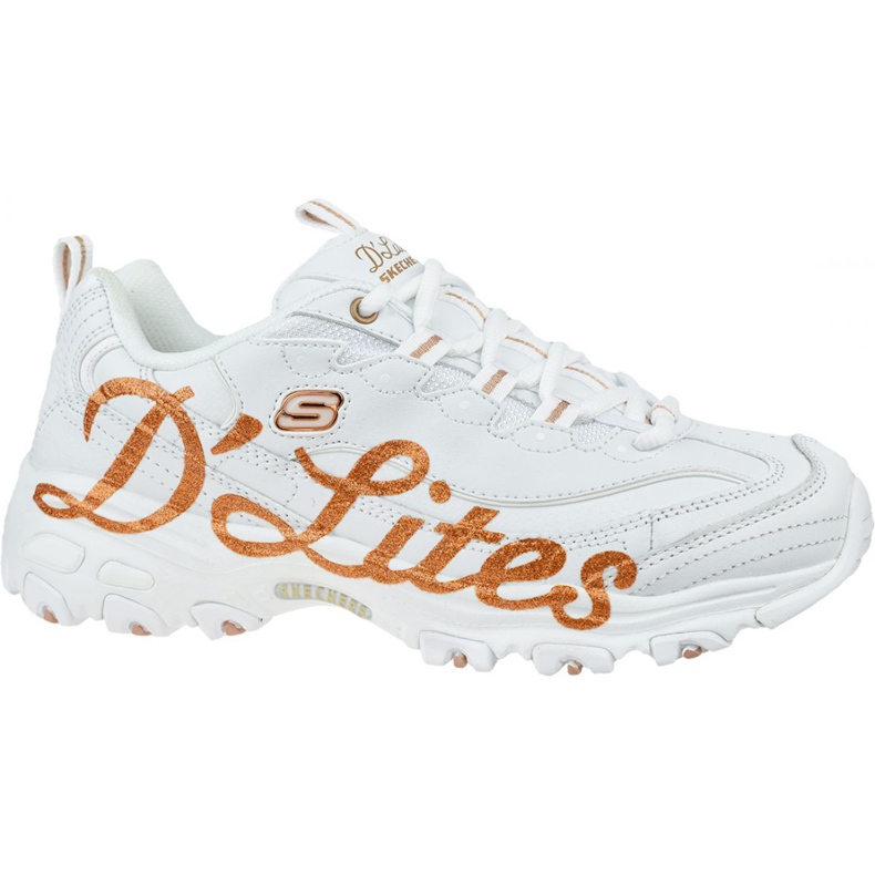 Skechers D'Lites Glitzy City W 13165-WTRG Schuhe weiß