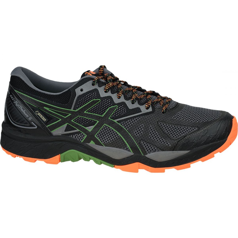 Asics Gel-FujiTrabuco 6 G-TX M T7F0N-020 Schuhe schwarz grau