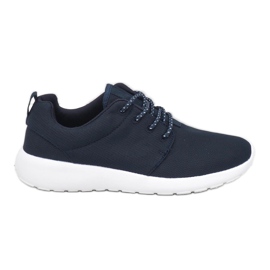 Marineblaue Sportschuhe 9-6836B-12