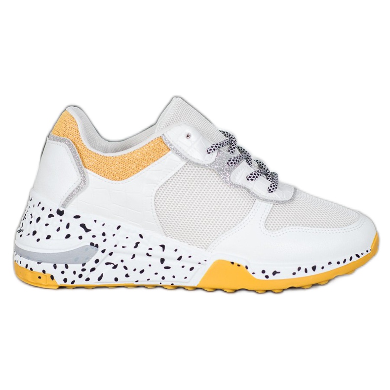 SHELOVET Turnschuhe mit Mesh weiß