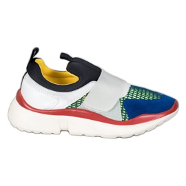 Sweet Shoes Leichte Sportschuhe mit Klettverschluss mehrfarbig