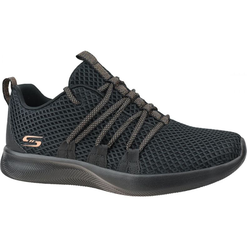 Skechers Bobs Squad-Mega Glam W 32804-BLK Schuhe schwarz