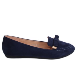 Marineblaue Loafer für Damen 2S2018-27 D.BLUE navy blau