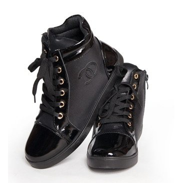 High-Top-Sneaker R18 Schwarz