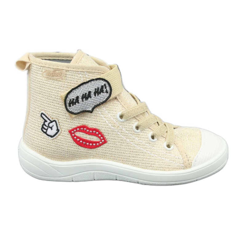 Befado Kinderschuhe 268X069 rot grau gelb