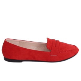 Rote Damen-Loafer 3900 Rot
