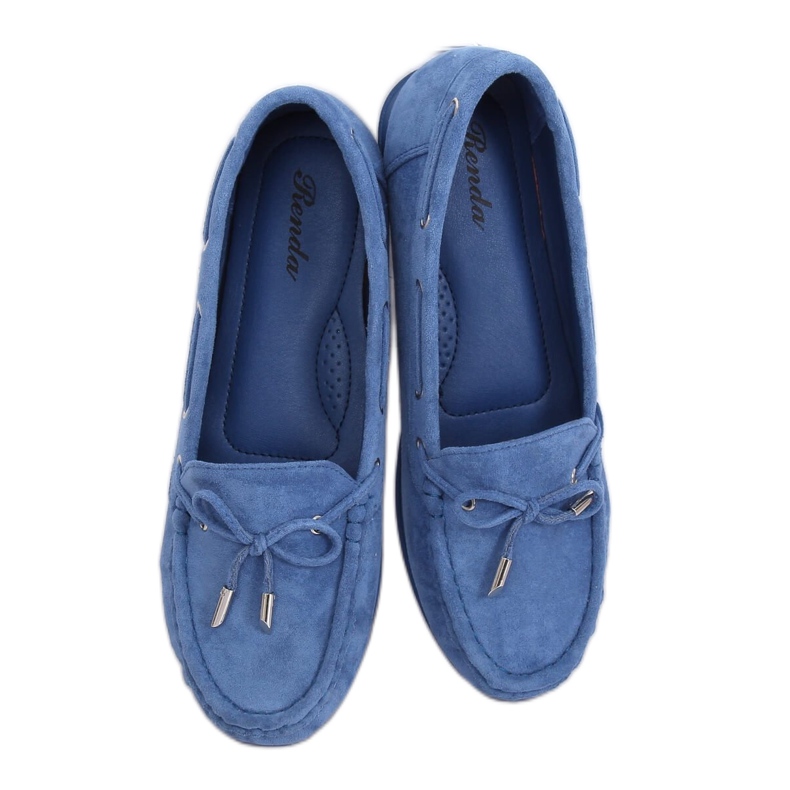 Blaue Damen Slipper RQ-1 Blau