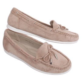 Beige Slipper für Damen RQ-1 Beige