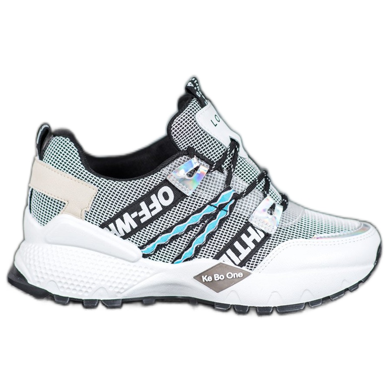 Bona Love Mesh-Sneakers weiß schwarz