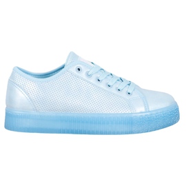 SHELOVET Blaue Turnschuhe