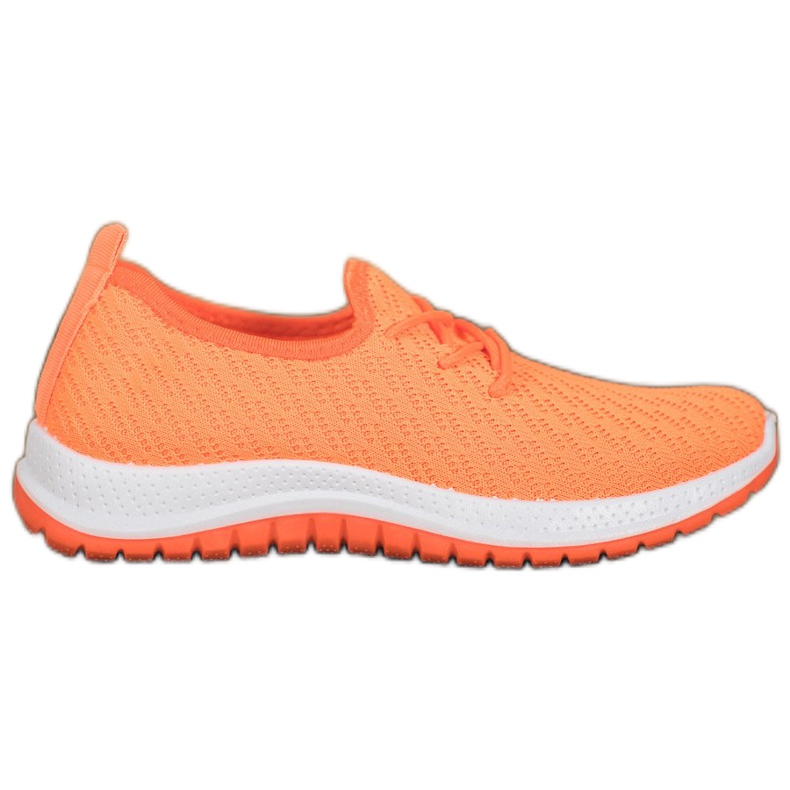 SHELOVET Orange durchbrochene Sportschuhe