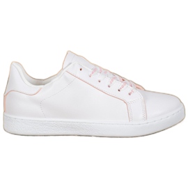 SHELOVET Supersportschuhe weiß rosa