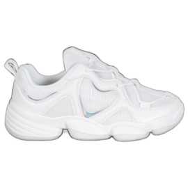 Kylie Stilvolle weiße Turnschuhe