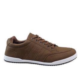 Khakifarbene Herren-Sneaker M-616