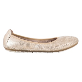Kylie Klassische Ballerinas golden
