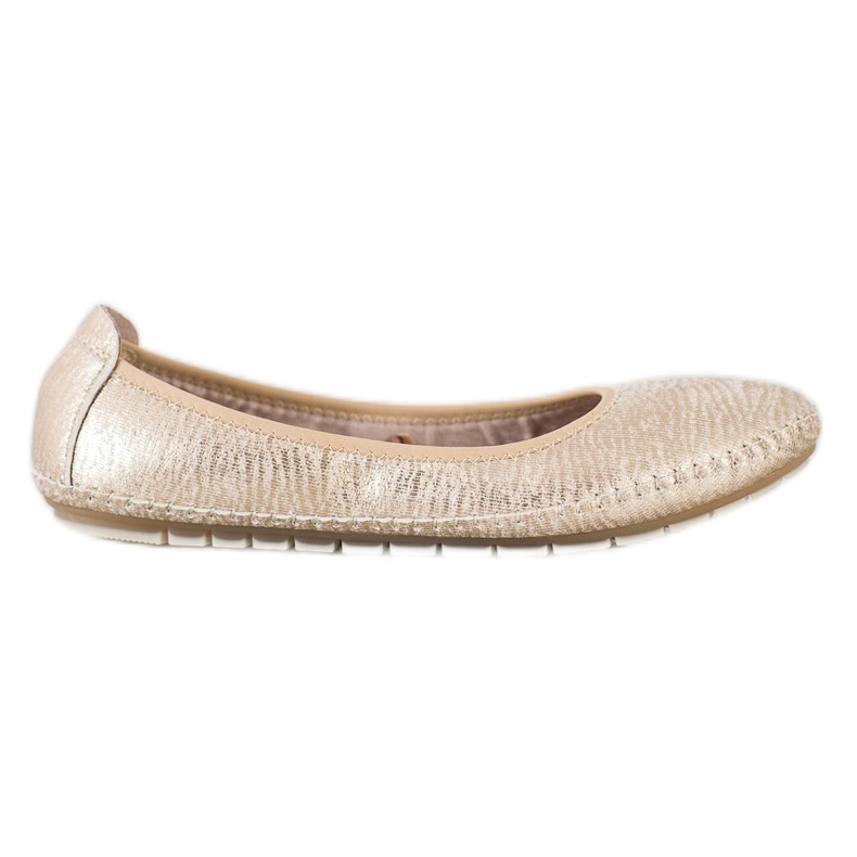 Kylie Klassische Ballerinas golden