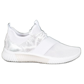 SHELOVET Sportschuhe mit Gummizug weiß