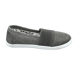 Bequeme silberfarbene Wishot 44-053 Sneakers grau