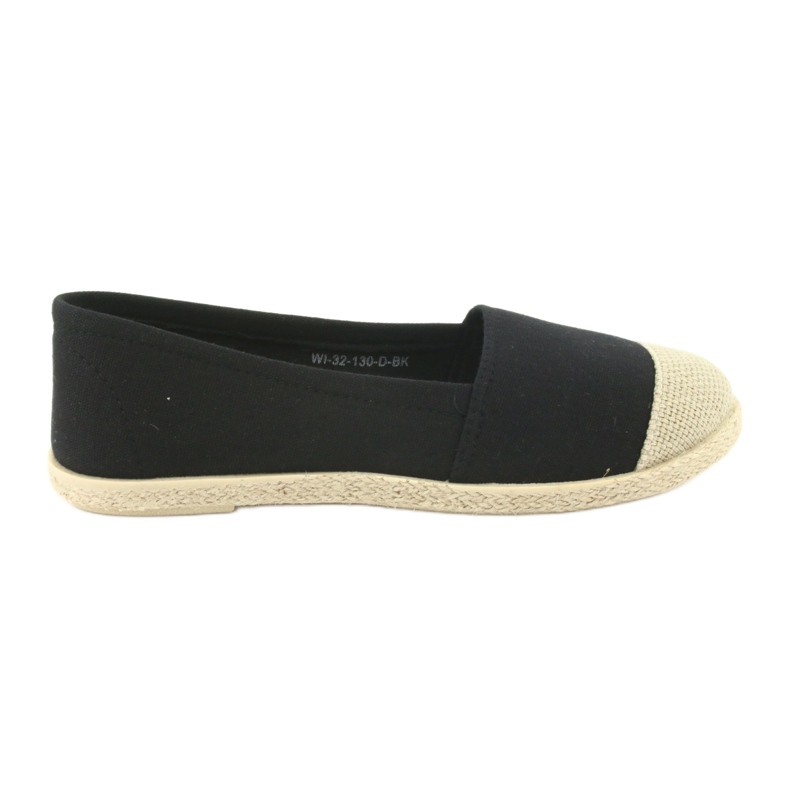 Wishot 32-130 Ballerinas Espadrilles schwarz