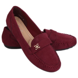 Burgunder-Loafer für Damen B2020 Wine rot