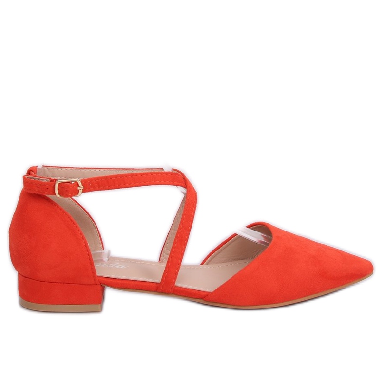 Ballerinas im Orangenschliff S-880 Orange