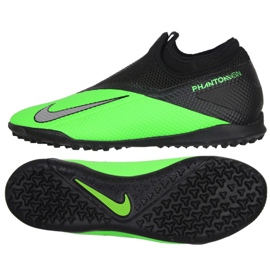 Nike Phantom Vsn 2 Academy Df Tf M CD4172 306 Fußballschuh mehrfarbig schwarz