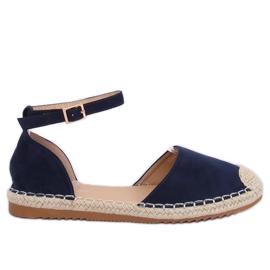 Marineblaue Espadrilles YSD810 Blau