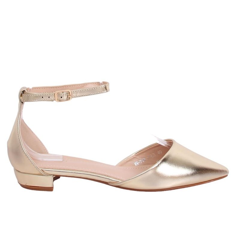 Ballerinas im Goldschliff MM-795 Gold golden