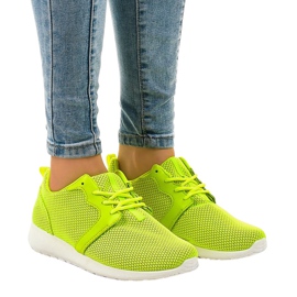 Grüne Damen Sportschuhe Z105