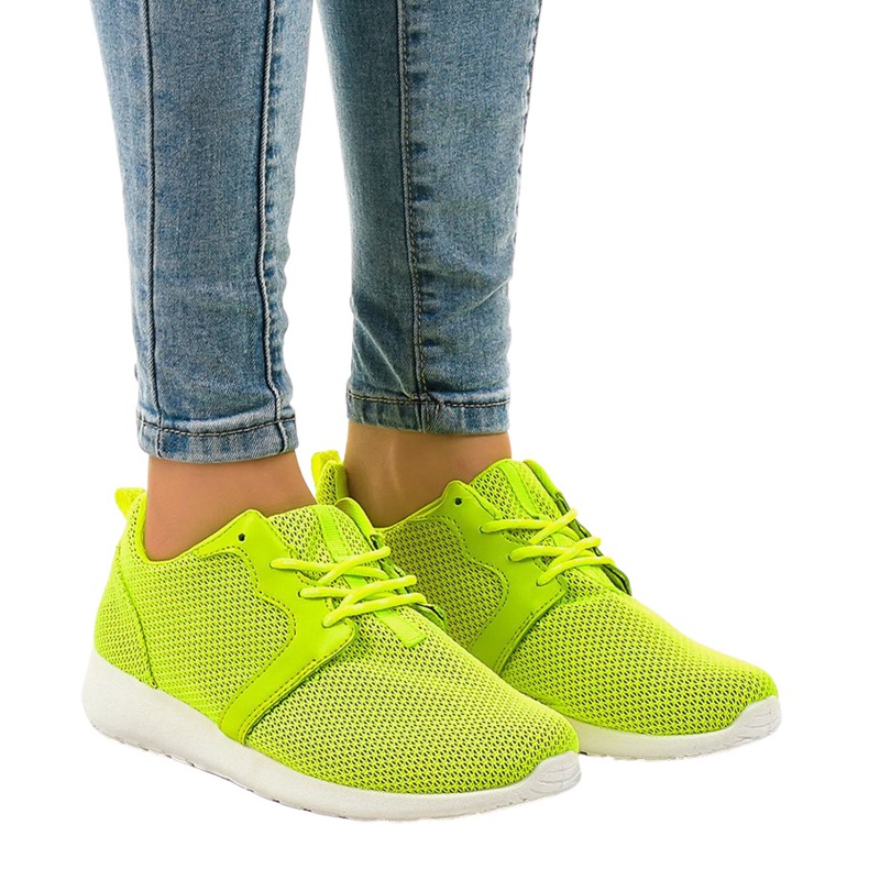 Grüne Damen Sportschuhe Z105