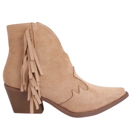 Damen Cowboystiefel beige NC999 Beige