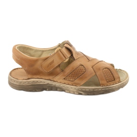 Naszbut Bequeme Ledersandalen 036 / A beige
