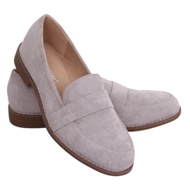 Grau Damen Slipper T366P Grau