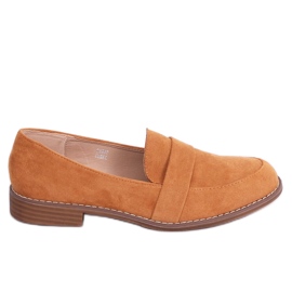 Damen-Loafer camel T366P Camel braun