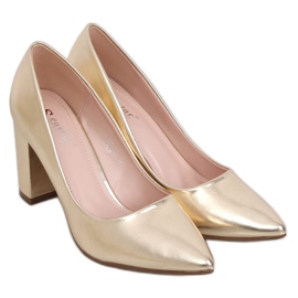 Pumps am Goldpfosten NF-65P Gold golden