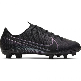 Nike Mercurial Vapor 13 Academy FG / MG Jr AT8123 010 Fußballschuhe grau schwarz