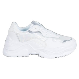 SHELOVET Leichte Turnschuhe weiß