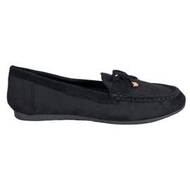 Cm Paris Slipper mit Schleife schwarz
